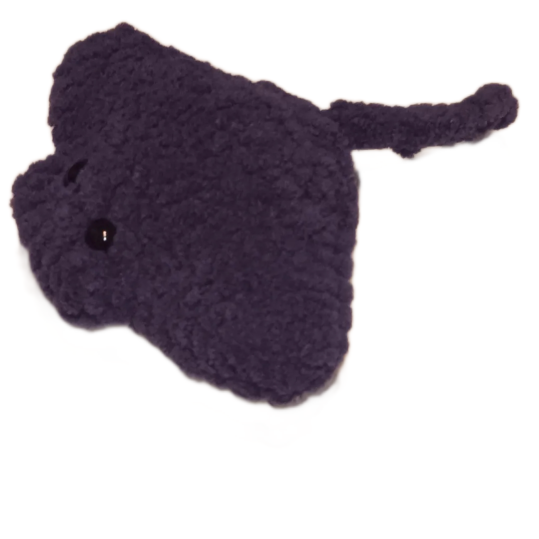 Crochet Manta Ray Plush