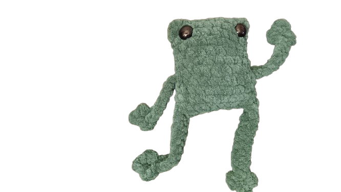 Crochet Frog Plush